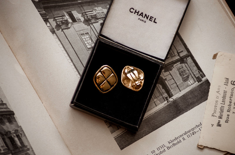 Chanel Metalasse Earrings